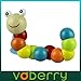 Education toys,Mandy Variety Twist-colored Insects Wooden Toys