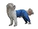 Mozzie Pants Walking Dog Pants, E-collar alternative, Dog Pajamas, Large Dog, Blue