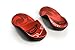 Sole Unisex Softec Regular Insole,Red/Grey,Men's 11.5-12 M/Women's 13.5-14 M