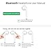 Bluetooth Headphones Wireless Earbuds Earphones in-Ear for Sport Bluetooth 5.0 Earphones Stereo Sound Noise Cancelling 2 Built-in Mic Earphones-White528thumb 2