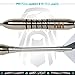 All In Gear Darts Odin Spear Strikes Dart Set Collectors Chest. 3 Nickel Plated Brass Barrels with Steel Tips, 9 Aluminum Shafts, 6 Flights