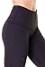 90 Degree By Reflex Basic Womens Capri Workout Leggings - Heather Charcoal - Large