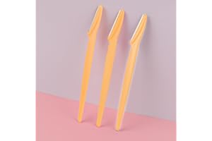 3Pcs Eyebrow Trimmer Blades: A Portable and Safe Choice for Precise Facial Razoring, Eyebrow Epilation, and Hair Removal – Es
