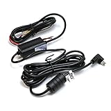 EDO Tech 10 ft Hardwire Car Charger Power Cable Cords Kit for Garmin Dash Cam 10, 20, 30, 35 and Cobra CDR810 CDR820 CDR830 VP HD On Board Camera Recorder