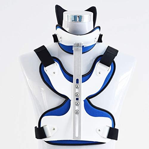 LLDY Minerva Orthosis Cervical Thoracic Halo Brace Head Neck Chest Orthosis Adjustable Fracture Fixation Cervical Vertebra Rehabilitation Support