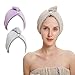 Hair Towel Wrap 3 Packs Microfiber Hair Towels Super Absorbent Hair Drying Towel Turban for Women and Girls Quick Magic Dryer,Dry Hair Hat,Bathing Wrapped Cap