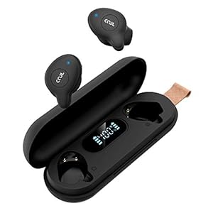 Coolpad Cool Bass Bluetooth Truly Wireless in Ear Earbuds with Mic (Black)