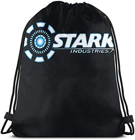 Carey Stark Industries Drawstring Bag For Hiking Yoga Gym Swimming Travel Beach