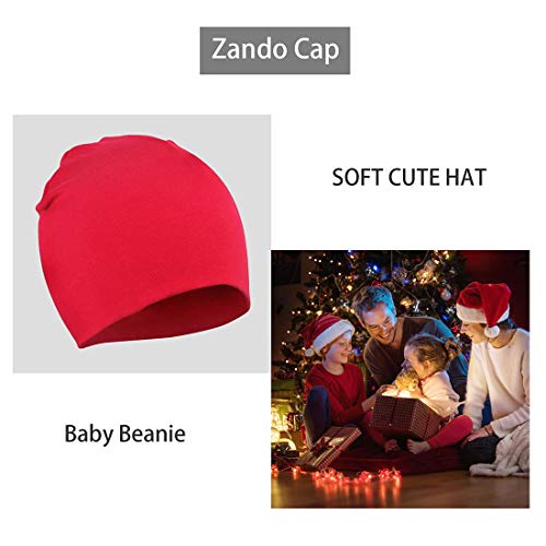 image for Zando Toddler Beanies Hat Cotton Cute Soft Baby Beanie for Girl Infant