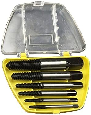 Flytianmy Damaged Screw Extractor,Screw Remover Set of 6