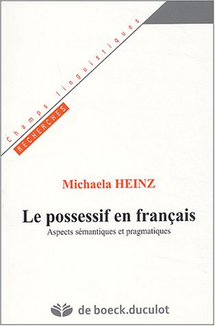 Le  possessif en français