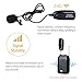 EASJOY Wireless Lavalier Microphone,2.4G Clip-on Lapel Mic Compatible with iPhone,Android Smartphone,DSLR,PC Computer,Voice Amplifier,PA System,Stage Speakers,for YouTube,Interview,Teaching