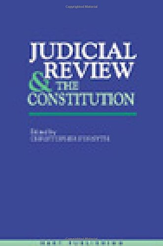 Download Judicial Review and the Constitution Download Judicial Review and the Constitution