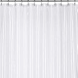Utopia Bedding 10 Guage Heavy Duty Clear Shower Curtain Liner 72 by 72 Inches - Odor Less and Non-Toxic - Rust Proof Grommets
