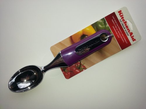KitchenAid Classic Ice Cream Scoop (Black Cherry Purple)