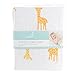aden + anais Essentials Changing Pad Cover, 100% Cotton Muslin, Super Soft, Breathable, Tailored Snug Fit, Single, Safari Babes, Giraffe