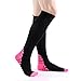 Compression Socks for Women & Men 2 Pairs Graduated Compression Stockings 20-30mmhg Best Support Socks Athletic for Running,Flight Travel, Nurses, Maternity, Pregnancy Circulation Hose Knee High