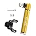 MOSONTH Mini Bike Pump, Portable Pocket Bike Pump Fits Presta & Schrader Valve,Bicycle Tire Pump for Road Mountain Hybrid & BMX Bikes,High Pressure 160 PSI,Includes Mount Kit
