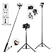 Eocean 54-Inch Selfie Stick Tripod, Extendable Selfie Stick with Wireless Remote, Compatible with iPhone Xs Max/Xs/Xr/X/8 Plus/Galaxy Note 9/S9/S9 Plus/Google/Huawei/Xiaomi/GoPro