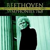 Disco de Ludwig van Beethoven: «Beethoven: Symphonies #7 & 8; Sir Simon Rattle/Vienna Philharmonic» (Anverso) Disco de Ludwig van Beethoven: «Beethoven: Symphonies #7 & 8; Sir Simon Rattle/Vienna Philharmonic» (Anverso)