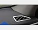 For BMW X5 E70 Front Upper Air Conditioning Outlet Trim Covers Matte Steel 2008-2013
