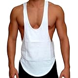 Mens Bodybuilding Gym String Posing Tank Top New Gary Majdell Sport