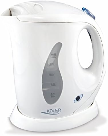 Adler HKK00186 AD 02 Bouilloire électrique, 760 W, 0.6 liters, Blanc - Cuisine A Vivre Adler HKK00186 AD 02 Bouilloire électrique, 760 W, 0.6 liters, Blanc