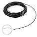 YaeGoo Stainless Steel 304 Black Wire Rope Vinyl Coated,7x7 Strand Core,1/16