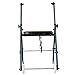 HomCom Folding Aluminum Medical Rollator Walker - Dark Green