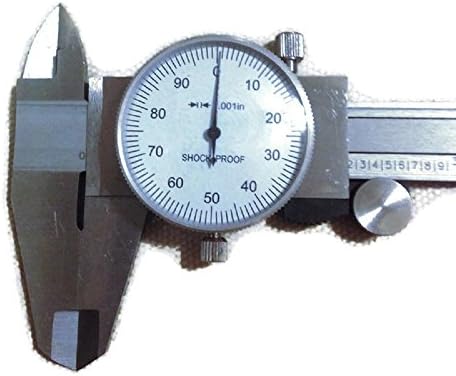 6" STAINLESS STEEL DIAL CALIPER 4-WAY MEASUREMENT (ACCURACY: 0.001")