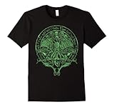 Mens The Idol - Cthulhu Green Variant T-Shirt Large Black