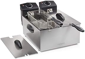 Tristar FR-6937 Freidora, capacidad 2 x 3 l, 3600 W, 6 litros ...