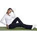 Bamans Womens Comfort Fit Bootcut Yoga Pants Workout Running Non See Through Slim Stretch Wide Leg Yoga Leggings