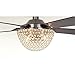 Parklake 52-in Brushed Nickel Downrod Mount Indoor Ceiling Fan with Light Kit and Remote