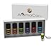 Aromatherapy Essential Oils Gift Set in a EXCLUSIVE WHITE BOX (Lavender, Peppermint, Lemongrass, TeaTree, Eucalyptus, Bergamot) FREE Essential Oil Pendant and ebook