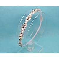 Beaded Bridal Elastic Headband