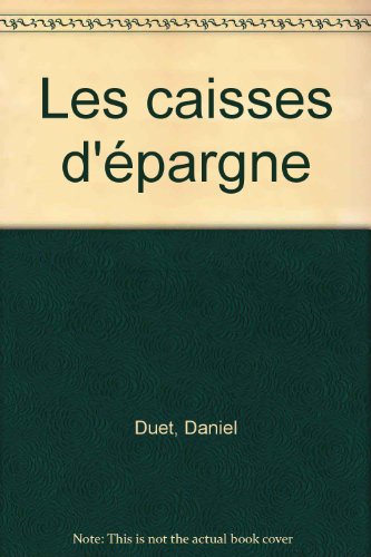 Les  caisses d'épargne
