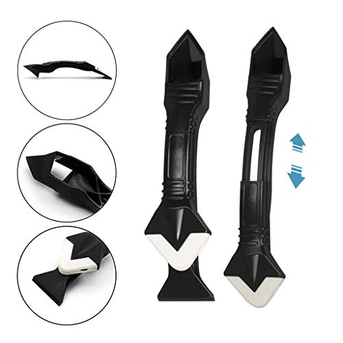 image for Codiak-outdoor 2PCS 3 In1 Silicone Caulking Tool Remover Sealant Finis