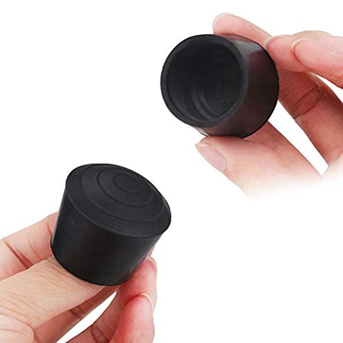 12 Pieces 1 inch Black Chair Caps Legs, Rubber Chair Leg Caps, Chair Leg Caps, Chair Tips