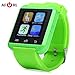 Amazingforless Bluetooth Touch Screen Smart Wrist Watch (U8 - Green)