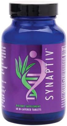 Memory & Cognitive Function - Brain Support Synaptiv - 60 Bi-Layered Tabs - 2 Pack