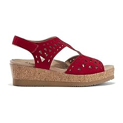 Earth Shoes Buran Rosa Women's Bright Red 6.5 Medium
