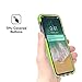 For iPhone X Case / iPhone 10 Case, MoKo Clear Case with Light and Slim Flexible Bumper TPU Rubber Scratch-resistant Protective Cover for Apple iPhone X 2017 - Green