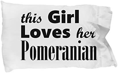 Pomeranian - Pillow Case-White
