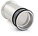 bobble Travel French Press and Portable Mug, Insulated Stainless Steel Tumbler with Micro Filter, 13 Ounces, 13 oz, Gunmetal