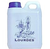 Lourdes Holy Water in 1 Liter Container