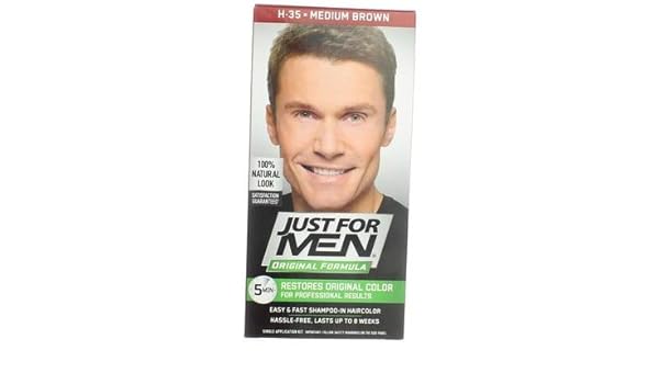 Amazon Com Just For Men Hair Color Medium Brown 35 1 Ea Pack