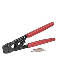 pexflow r1245 PEX Crimp Tool   Gancho con cerradura (compatible con todos los Oetiker estilo Cinch Pinzas de agarre facilita PEX instalación