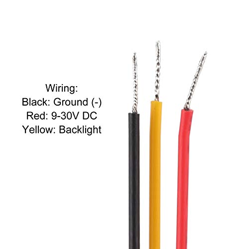 KM GPS Snelheidsmeter Kilometerteller Gauge 85mm 30 KM/H IP67 Waterdicht voor Boot Auto Jacht Motorfiets(zwart) - Image 6