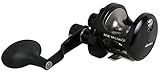 Okuma M-5II Metaloid 4BB 6.4:1 & 3.8:1 Machined Aluminum 2 Speed Lever Drag, 430/15, Right Hand